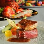 【料理重視】1万Amazon券◎霜降特選牛×天然真鯛*5万コース試食