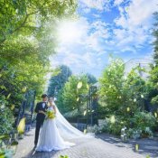 ■当館人気No1!■ 8大特典150万|緑包まれる挙式体験&絶品試食