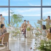 《OPEN記念*超得150万優待》海×光溢れるParty*新作ドレス×New演出