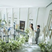 ハナユメ限定！【お盆平日★10大特典】憧れ階段入場♪牛フィレ試食×模擬挙式の詳細を見る