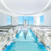 直前OK！洗練×白チャペル【黒毛和牛・フォアグラ試食】絶景Wを体感《ギフト1万》