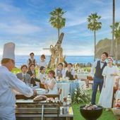 海辺の貸切邸宅で叶うOUTDOOR WEDDINGプラン