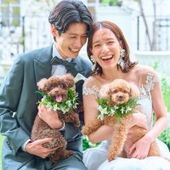 【ペットOK】ガーデン邸宅で愛犬と一緒の結婚式*ハナユメ限定