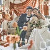 ペットウェディング*大切な家族のペットと過ごす結婚式