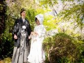 日本庭園を眺めながら憧れの白無垢でアットホームウエディング