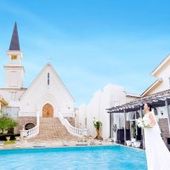 【26年6~8月限定】プールガーデンを使って爽やかな夏婚を