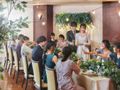 少人数の結婚式で<br>アットホームなひととき