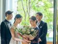 少人数の結婚式で<br>アットホームなひととき