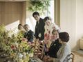 少人数の結婚式で<br>アットホームなひととき