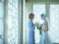 少人数の結婚式で<br>アットホームなひととき