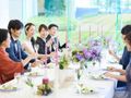 少人数の結婚式で<br>アットホームなひととき