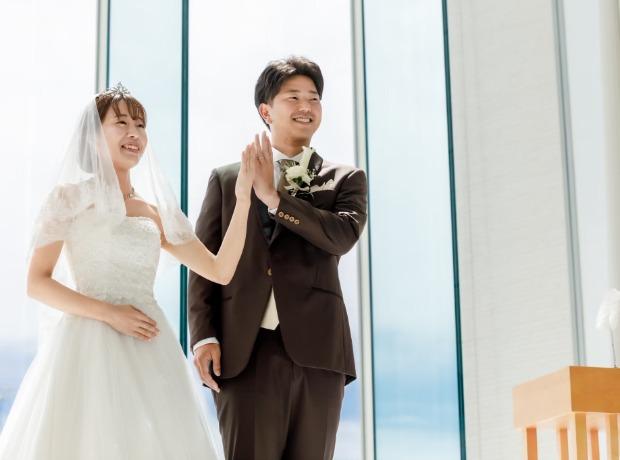 ゲストもノリノリ！Summer Wedding! | ララシャンスKOBEの結婚式挙式実例 | 結婚式場を探すならハナユメ