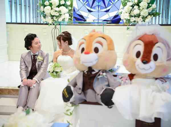 大好きなディズニーを取り入れたウエディング アヴァンセリアン 東京 AVANCER LIEN TOKYOの結婚式挙式実例 結婚式場探し
