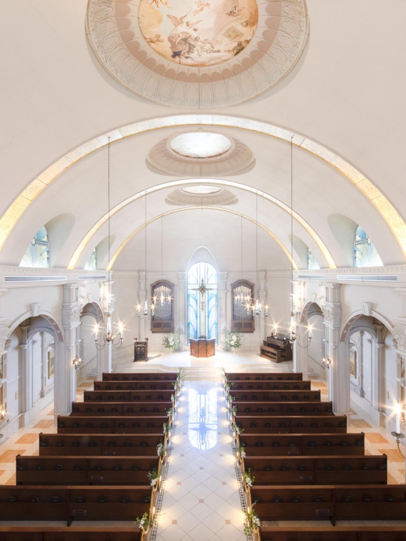 タイプ別チャペル特集：ノートルダム秋田/FIVESTAR WEDDING | 結婚式場