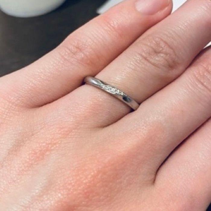 悩んでいた婚約指輪