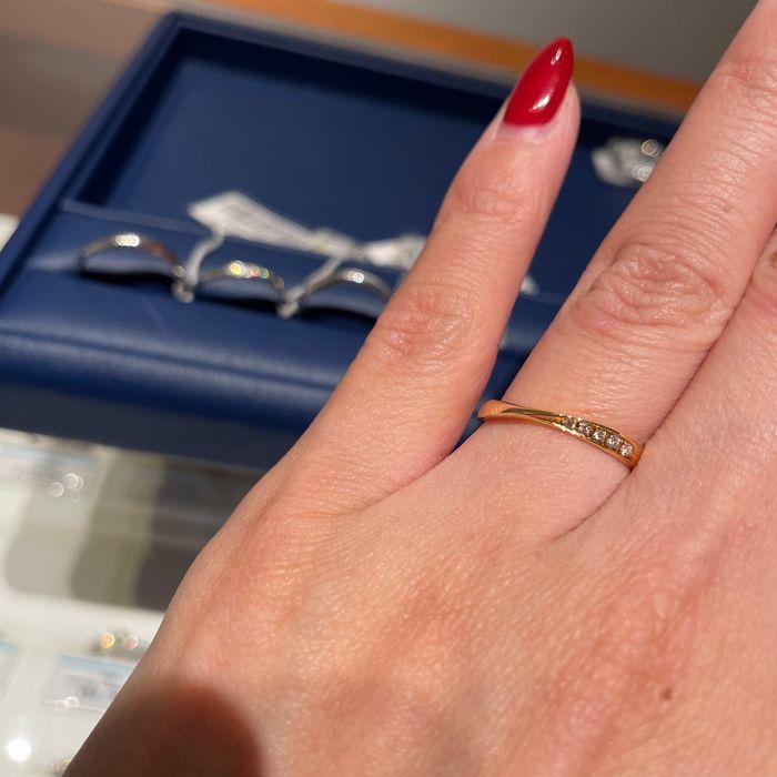 ダイヤモンドシライシ Amulet 3 結婚指輪