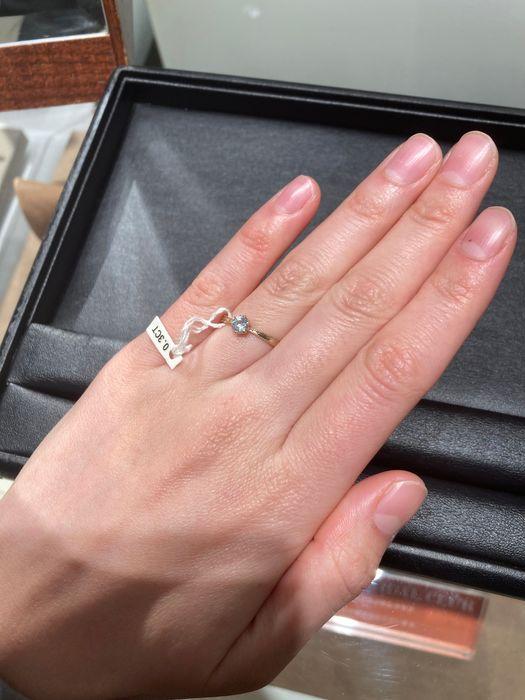 ミルウチ加工むつどめ婚約指輪