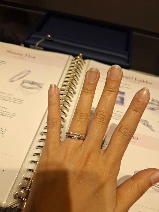 重ねづけイメージができるように出してもらいました